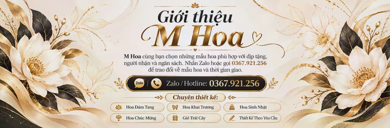 Ảnh bìa Shop hoa tươi Xã Thái Mỹ Hồ Chí Minh - Cùng bạn gửi lời cảm ơn